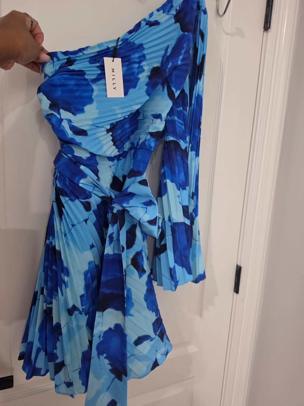 Milly One-Shoulder Summer Dress – Size 4